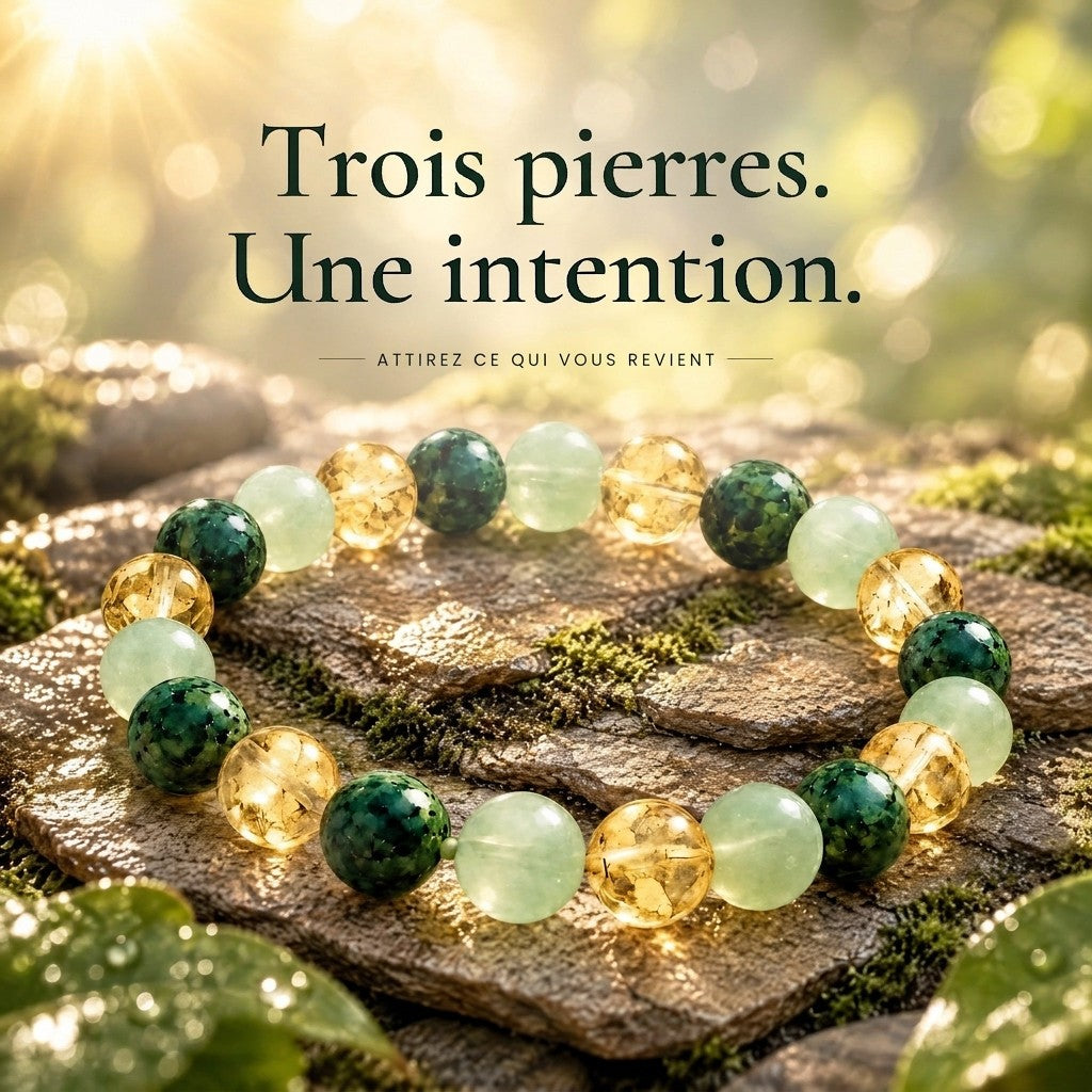 Trois pierres, une intention