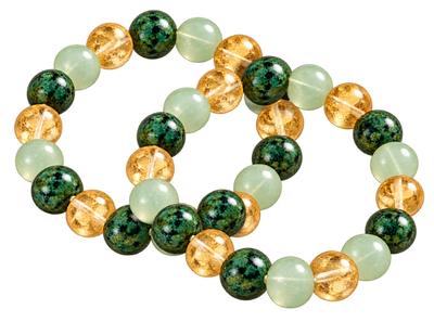 Coffret duo : deux bracelets d'abondance